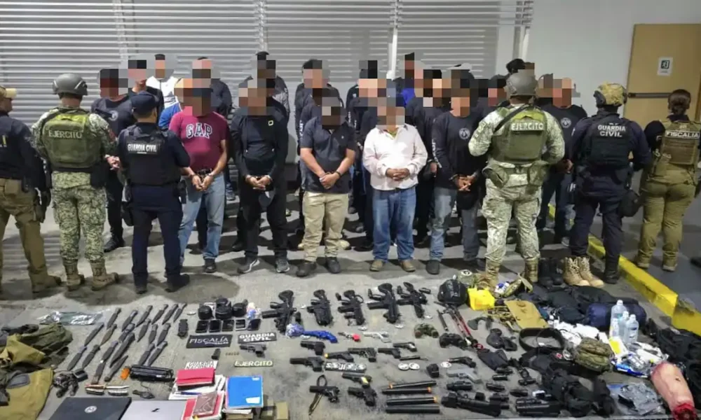 38 detenidos en Michoacán en campo de adiestramiento ligado a La Luz del Mundo