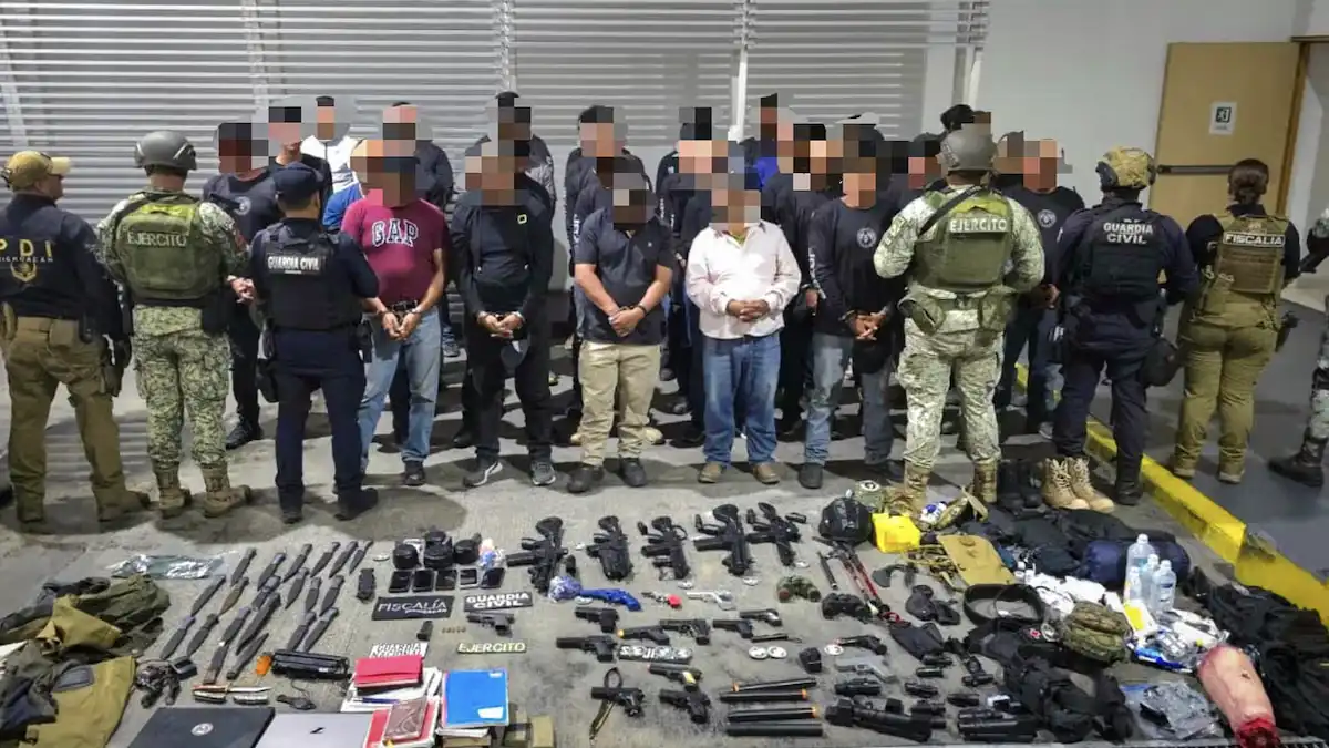 38 detenidos en Michoacán en campo de adiestramiento ligado a La Luz del Mundo