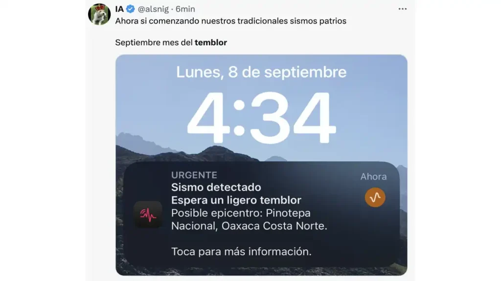 Sismo en Oaxaca: alerta a CDMX y estados vecinos 1 sismo 8sept