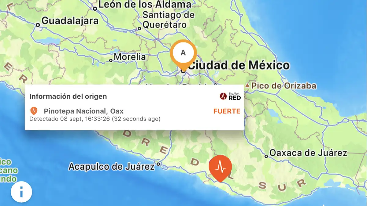 Sismo en Oaxaca: alerta a CDMX y estados vecinos