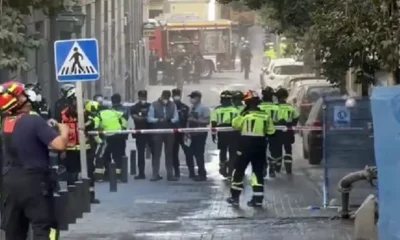 Edificio colapsado en Madrid causa heridos y varios desaparecidos
