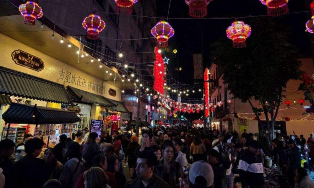Multitudes celebran el Año Nuevo Chino en el corazón de la CDMX