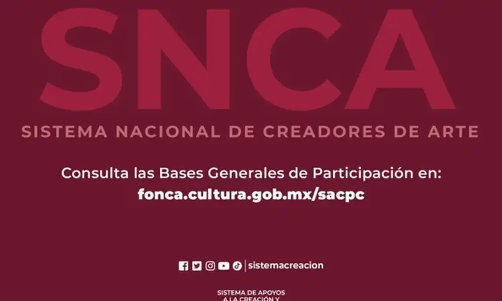 Sistema Nacional de Creadores publica resultados de su convocatoria 2026