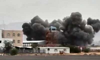 Ataques a aeropuertos saudíes dejan tres heridos y dañan instalaciones en Jazan y Najran