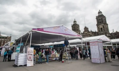 La Feria del Libro del Zócalo reúne 353 editoriales hasta el 18 de octubre