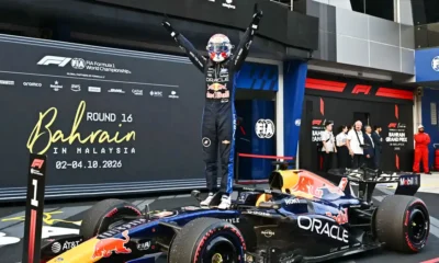 Verstappen ganó el Gran Premio de Baréin 2026 en Sepang tras una carrera alterada por la lluvia