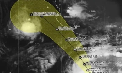Huracán Trudy se fortalece a categoría 3 y activa vigilancia en la costa del Pacífico