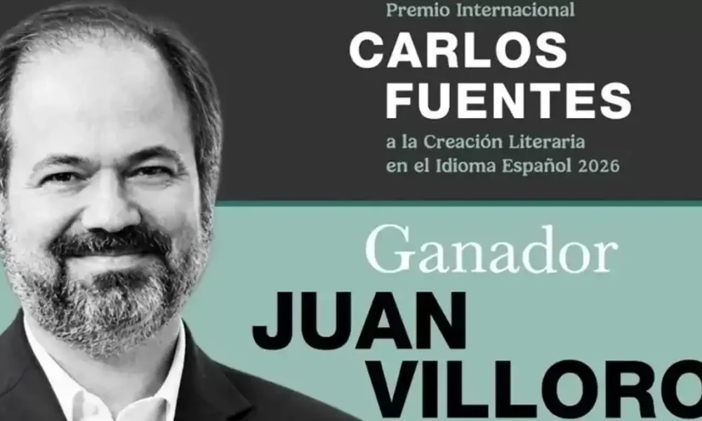Juan Villoro gana el Premio Carlos Fuentes 2026 por su trayectoria literaria