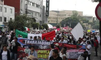 Marcha del IMSS se extiende a varios estados contra un aumento salarial de 2.9%