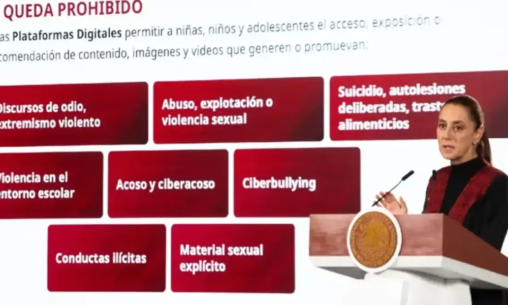 Decreto para plataformas digitales obliga a retirar contenido dañino para menores