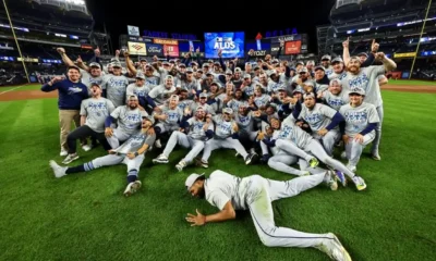 Tampa Bay Rays eliminaron a los Yankees tras barrerlos en la Serie Divisional